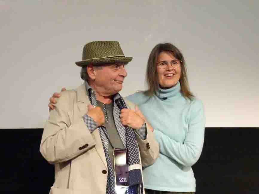 Sylvester McCoy, who played the Seventh Doctor, and Sophie Aldred, who played Ace